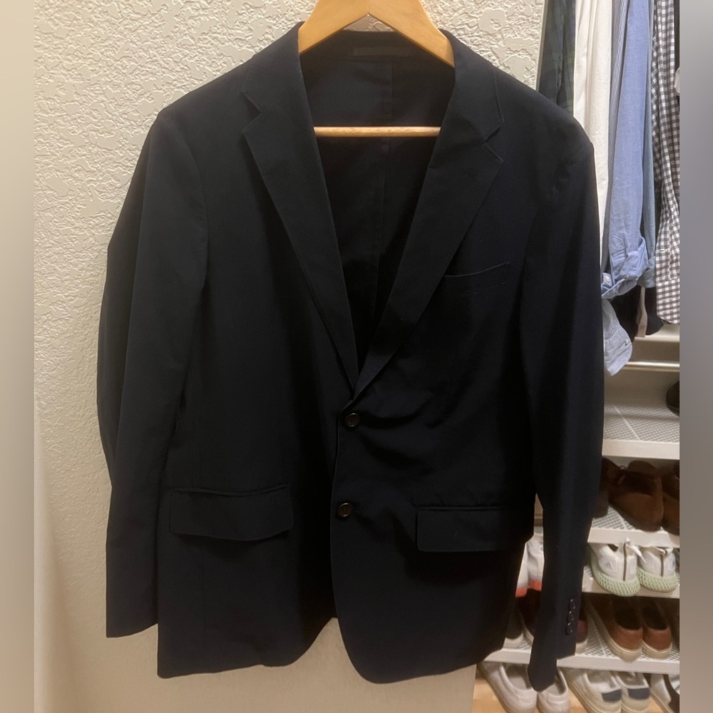Uniqlo Seersucker Blazer